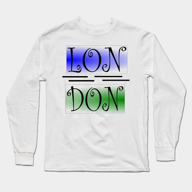 LONDON Long Sleeve T-Shirt by RAK20